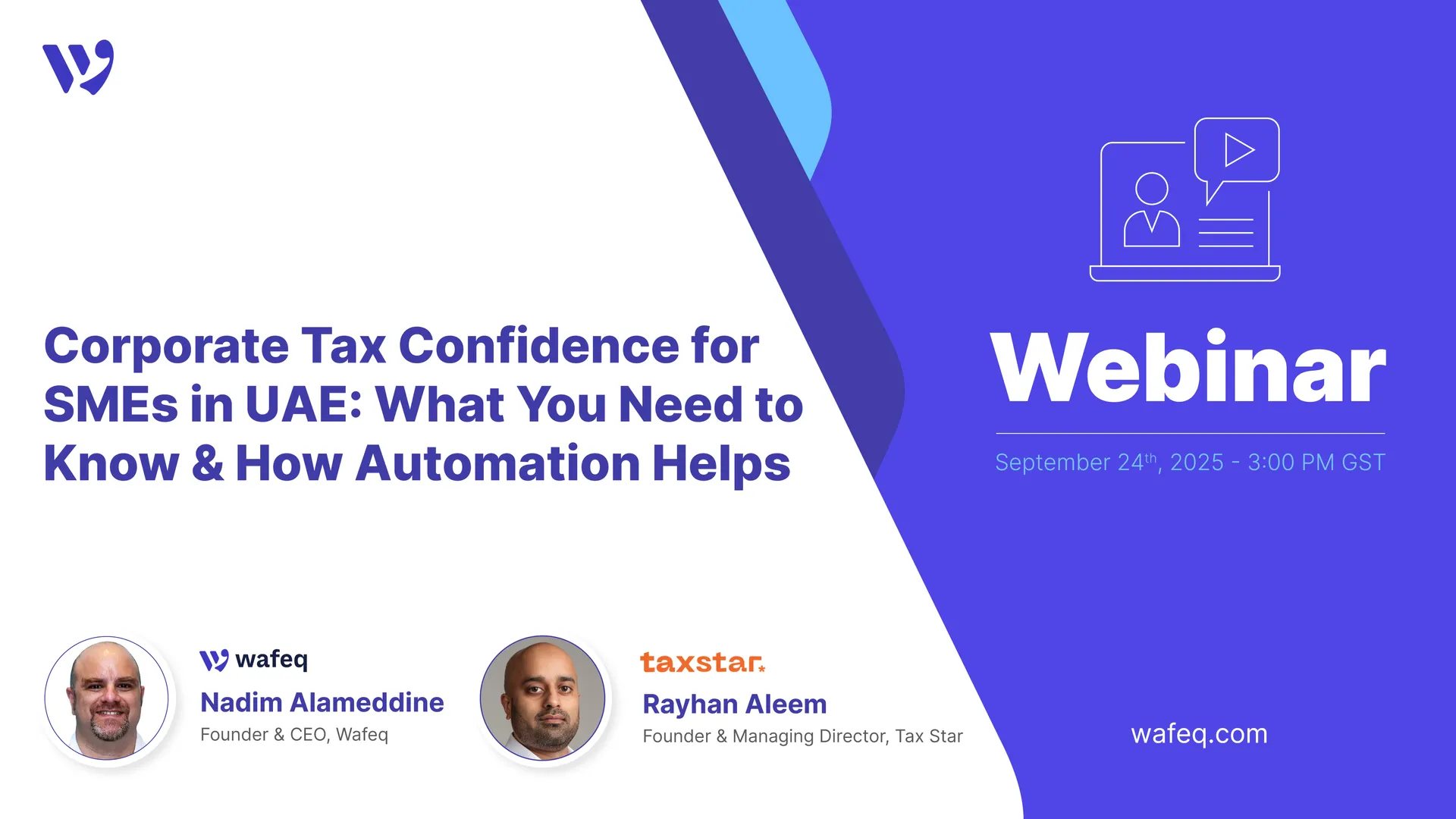 Corporate Tax Confidence for SMEs in UAE: How Automation with Wafeq x Tax Star Helps